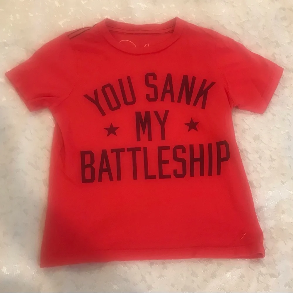 Kids Red Graphic Tee -